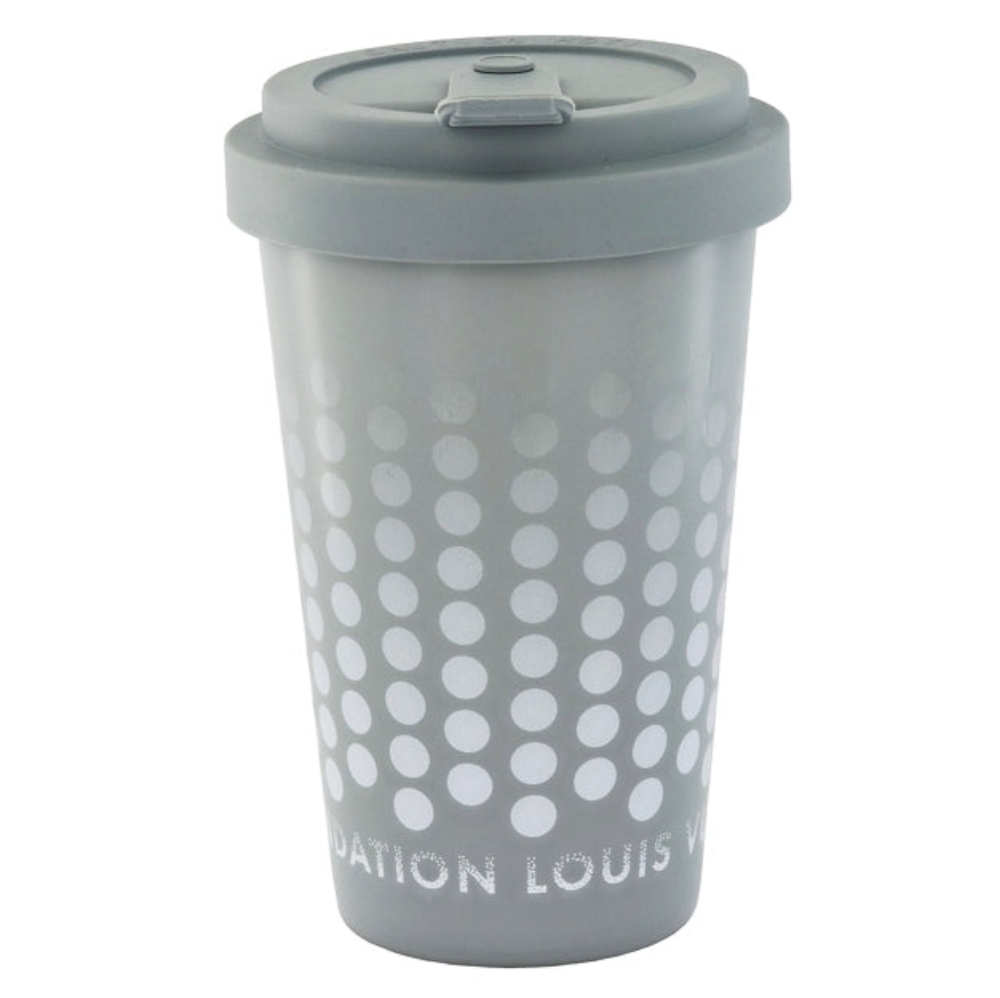 AUTHENTIC Fondation Louis Vuitton Tumbler - Grey